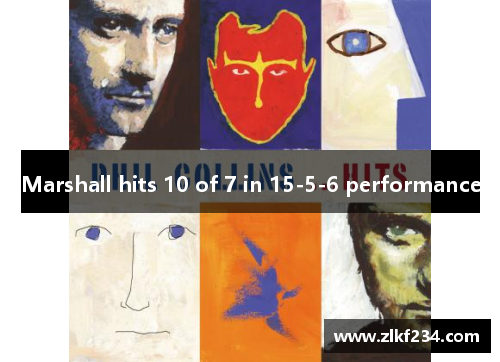 Marshall hits 10 of 7 in 15-5-6 performance